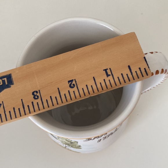 Italy Pottery Mug San Vito Puglia Large Dad Coffee Cup Fathers Day Trulia House - Picture 4 of 11